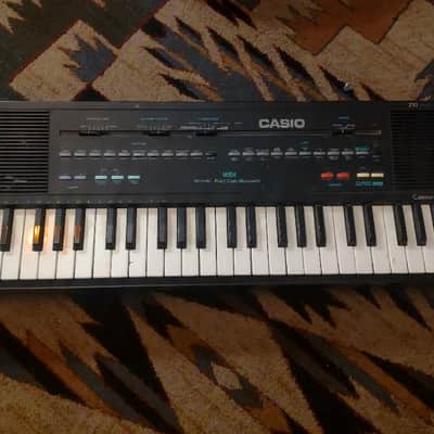 Casio MT-240 Casiotone 49-Key Synthesizer 1980s - Black image 1