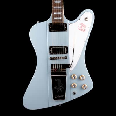 Epiphone 1963 Firebird V Frost Blue with Case - Demo image 1