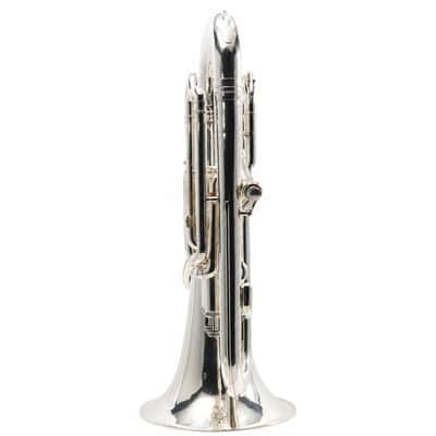 Yamaha YEP-641 Professional Bb Euphonium in Silver Plate SN 101656 image 3