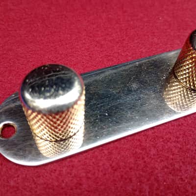 Fender Custom Shop '51 Relic (Gold) Control Plate , Knobs , 3-Way CRL Switch plus Screws image 2