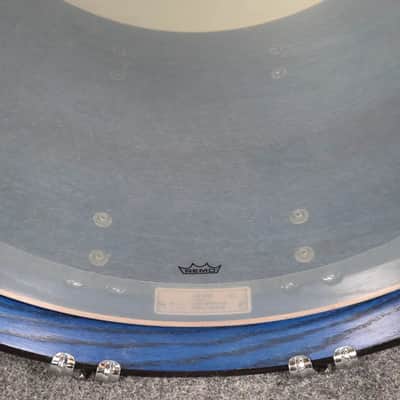 Used Ludwig Classic Oak 4pc Drum Set Blue Burst - Very Good image 3