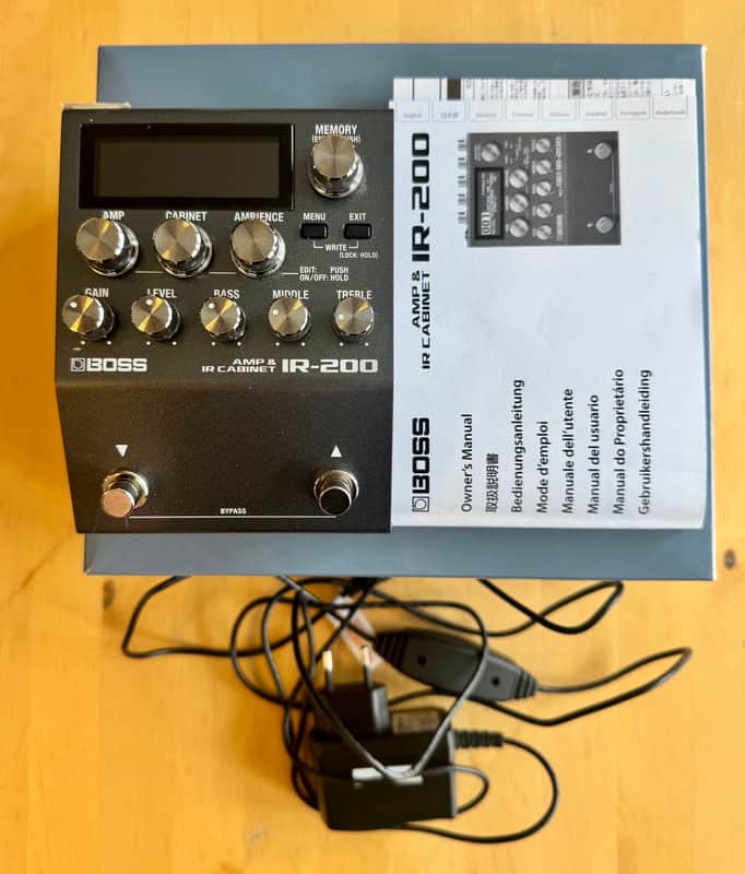 Boss IR-200 Amp and IR Cabinet Pedal image 1