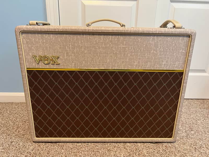 Vox AC30HW2X Hand-Wired 2-Channel 30-Watt 2x12" Blue Alnico Guitar Combo 2010 - 2019 - Fawn image 1