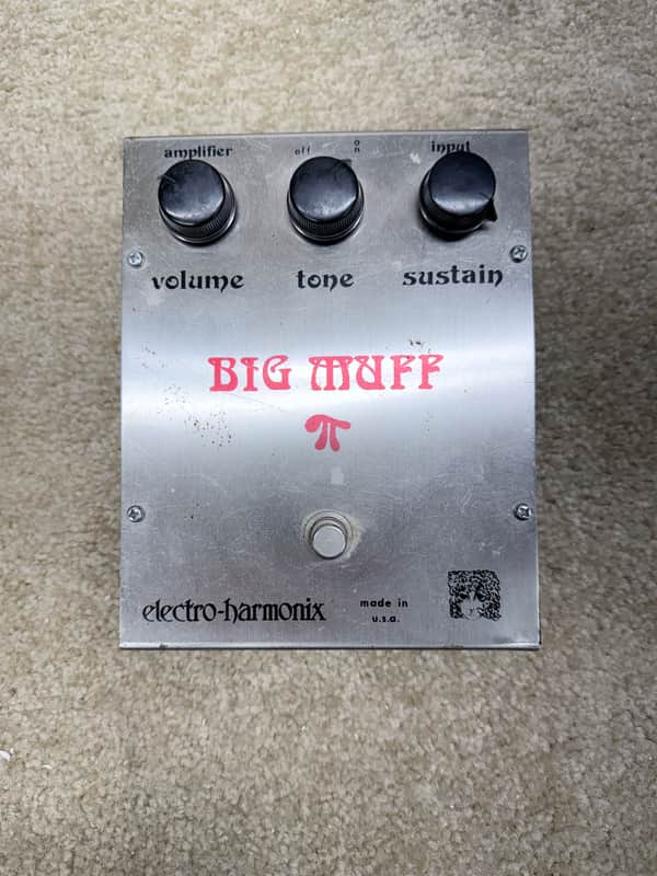 Electro-Harmonix Big Muff Pi V2 (Ram's Head) 1973 - 1977 - Silver image 1