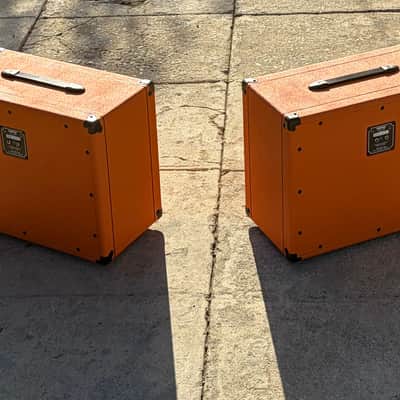 *PAIR* PPC112 60-Watt 1x12" Guitar Cabinets - Orange image 6