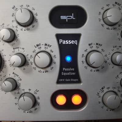 SPL 1650 Passeq 2-Channel Mastering Equalizer 2012 - Present - Black image 1