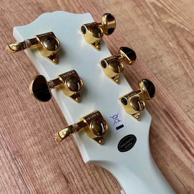 Epiphone "Inspired by Gibson Custom" '63 Les Paul SG Custom with Maestro Vibrola Classic White image 18