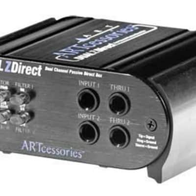 ART DUAL-Z-DIRECT DUALZDirect Dual-Channel Passive DI Box image 1