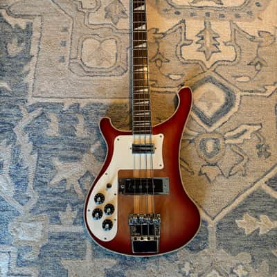 Tokai Rockinbetter Bass 4001 Left Handed - sunburst image 3