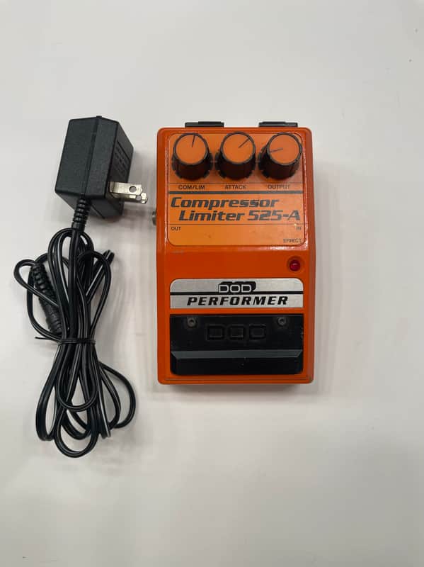 DOD Digitech 525-A Performer Compressor Limiter Guitar Effect Pedal + PSU image 1