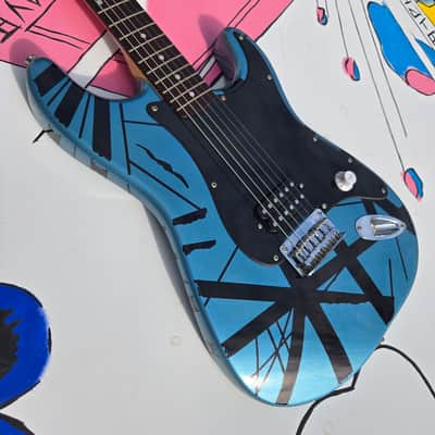 Squier Stratocaster Bullet EVH tribute image 14