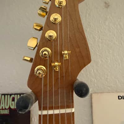 MJT Custom 1 Piece Alder Stratocaster with LH VegaTrem and Texas Specials image 5