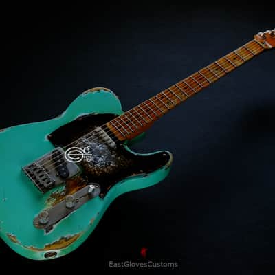 Fender Telecaster Seafoam Green Heavy Aged Relic image 8