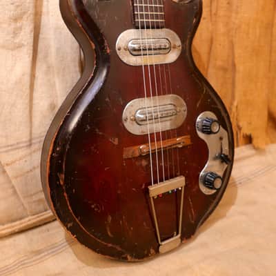 Magnatone Mark IV 1957 Dark Cherry image 6