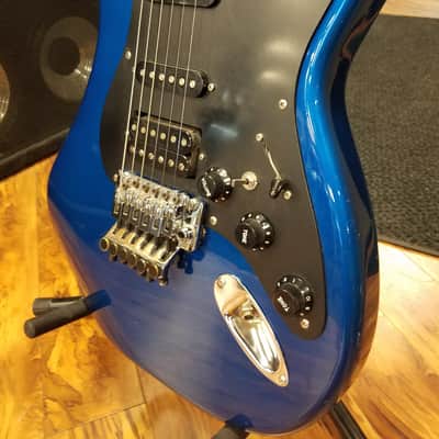 Kramer Focus 3000 MIJ! 1980's Gloss Blue Serious Shredder! image 4