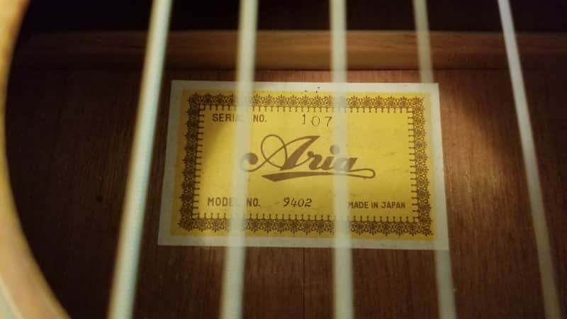 Aria 9402 made in JAPAN. 000 Size. Vintage | Reverb
