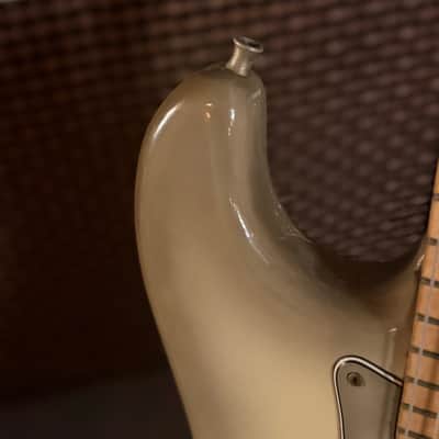 Fender Stratocaster Hardtail with Maple Fretboard 1978 - 1979 - Antigua image 5