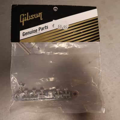Gibson PBBR-059 Historic Spec Non-wire ABR-1 Bridge (Nickel) image 1