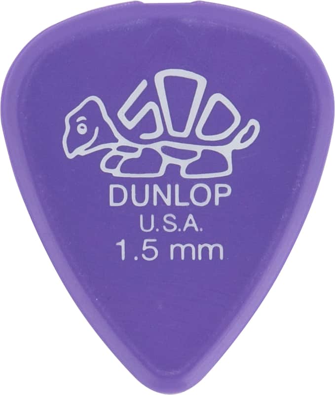 Dunlop Pick Delrin 500 Standard 1.5 image 1