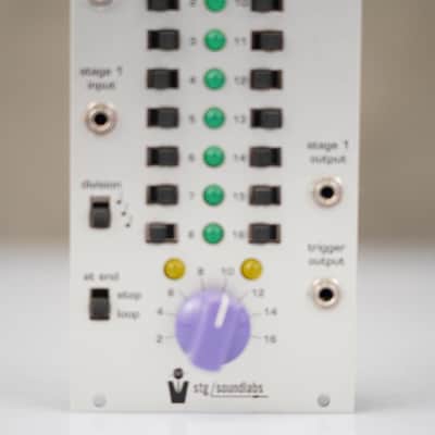 STG Soundlabs Trigger Sequencer Eurorack Module #58455 image 4