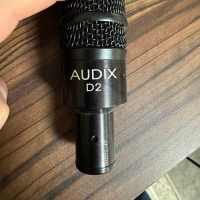 Audix D2 Hypercardioid Dynamic Drum / Instrument Microphone 2010s - Black image 1
