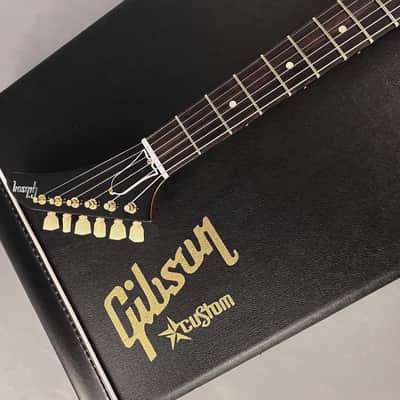 Immagine 2014 Gibson Custom Shop 1958 "Benchmark" Explorer Reissue – Natural Mahogany ~ Mint! - 12
