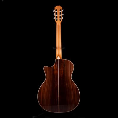 Taylor 814ce-N Nylon String Acoustic Electric Guitar Natural With Case image 12