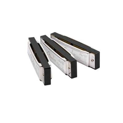 Fender Blues Deluxe Harmonicas - 3 Pack with Case image 5