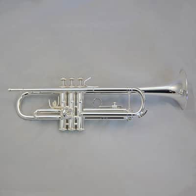 Bach TR200s Intermediate Step-Up Bb Trumpet Silver OPEN BOX image 2