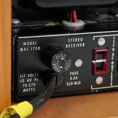 MCINTOSH MAC1700 Vintage Stereo Receiver – Professionally Restored – 1-Year Warranty image 22