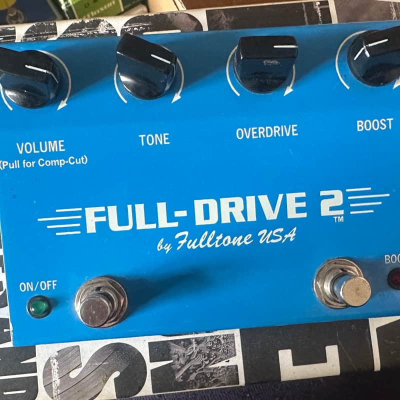 1996 – 2007 Fulltone Full Drive 2 (Non-MOSFET) Blue