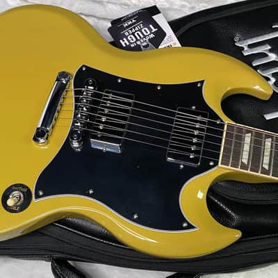 NEW ! Gibson SG Standard TV Yellow Finish - Original Gibson Leather Gig Bag - Authorized Dealer - Only 6.5 lbs - G07324 image 2