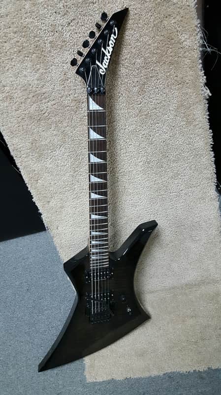 Jackson KE3 KELLY Seymour Duncan Pickups!! Trans Black image 1