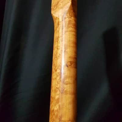 Master Grade Roasted Birdseye maple one piece Strat neck image 5