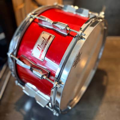 Pearl M-512SE Soprano snare 12x7” 1993 - Sequoia red image 3