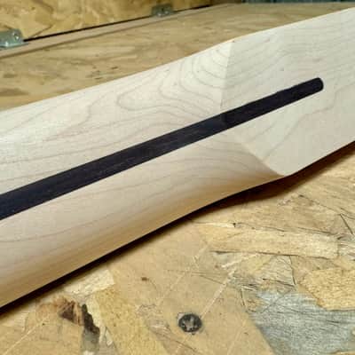 Luthier Made Jazz Bass neck image 9