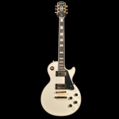 Epiphone Les Paul Custom Electric Guitar - Alpine White image 3