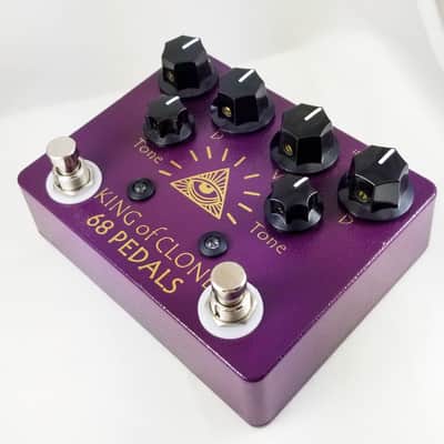 68 Pedals King of Clone Dual Overdrive Pedal | Reverb