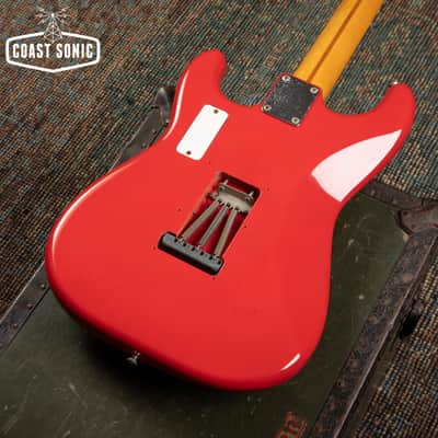1988 Fender '54 Reissue Stratocaster ST54-77LS Made in Japan w/ USA Lace Sensor Pickups image 10