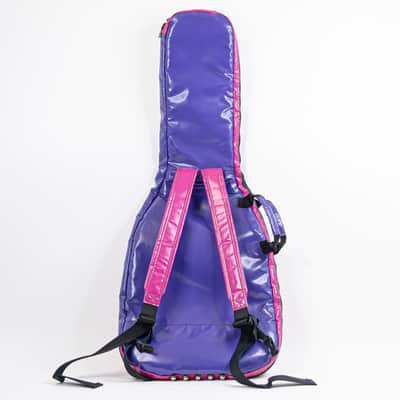 Charlie Ryder Urban Water Resistant Guitar Gigbag Blue & Pink - Be Seen and Travel in Style image 2
