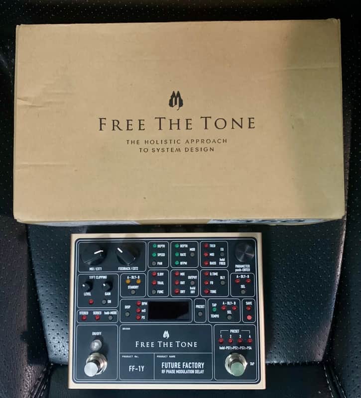 Free The Tone FF-1Y Future Factory RF Phase Modulation Delay 2019 - Tan image 1
