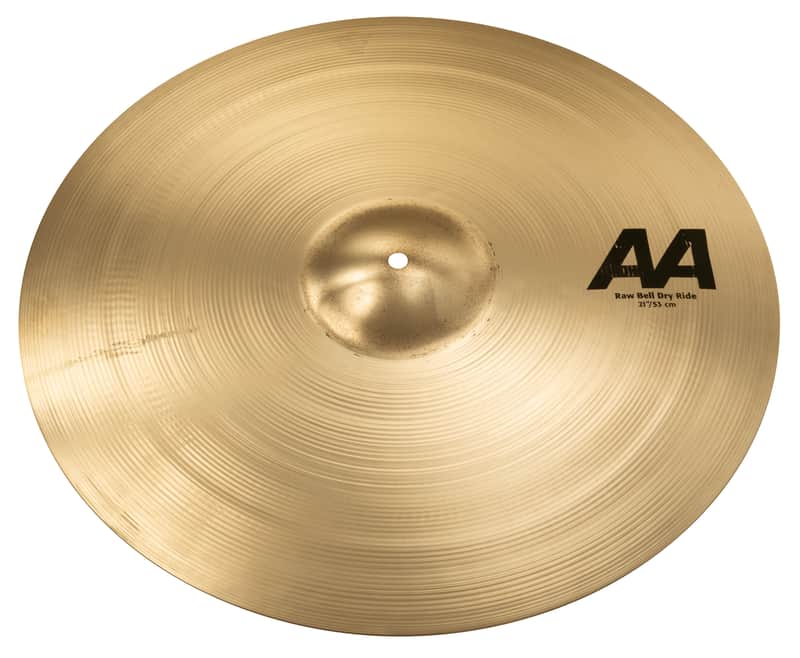 SABIAN 21" AA Raw Bell Dry Ride - Brilliant Finish image 1