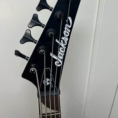 Jackson X Series David Ellefson Signature Concert Bass CBX V with Laurel Fretboard - Satin Black image 3