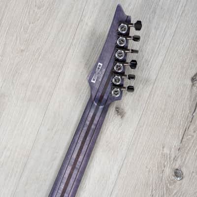 Ibanez RGT1221PB Premium RG Guitar, Ebony Fretboard, Deep Twilight Flat image 9