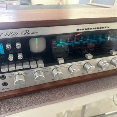 Marantz Model 4400 50-Watt Quadraphonic Solid-State Receiver 1974 - 1978 - Silver with Wood Case image 6