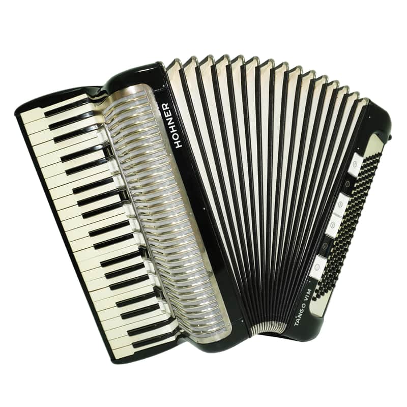 Hohner Tango VIM Accordion 120 Bass, made in Germany, Vintage Piano Accordion, incl. New Straps and Soft Case, 2694 image 1