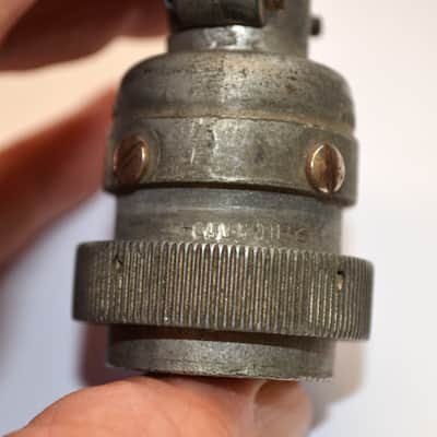 Cannon Seven Pin Female Cable Mount Microphone (?) Connector Type SK-M7-21C-1/2 image 4