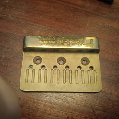 Brass Bridge fender works Stratocaster telecaster bridge 79s 80s image 3