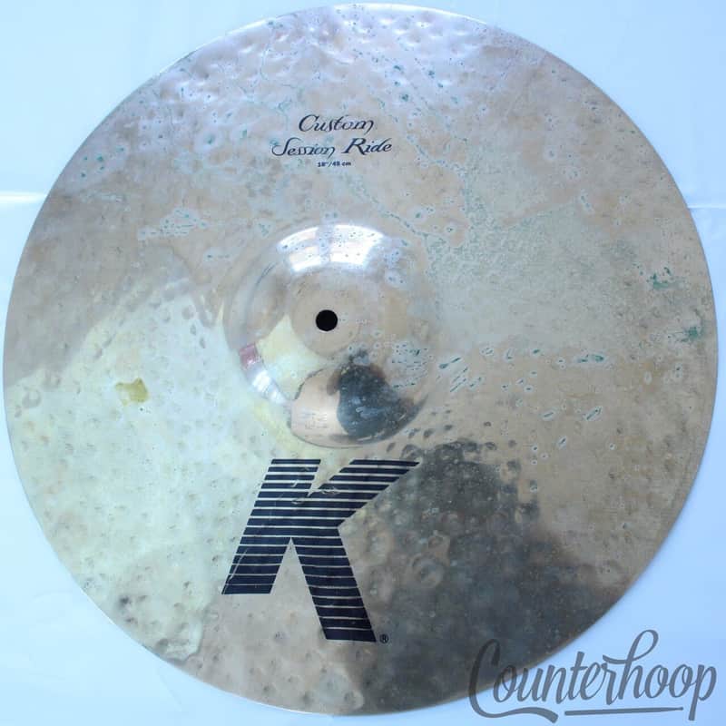 Zildjian 18" K Custom Session Ride Cymbal 2014g B20 Hand Hammered Steve Gadd USA image 1