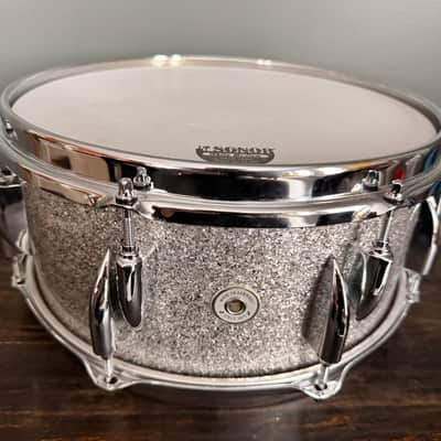 Sonor Vintage Series 13x6 Snare Drum - Silver Glitter image 3